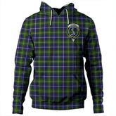 Clan MacNeill of Barra Modern Tartan Hoodie Crest NZHPKPDY-1 MacNeill of Barra Modern Tartan Hoodies